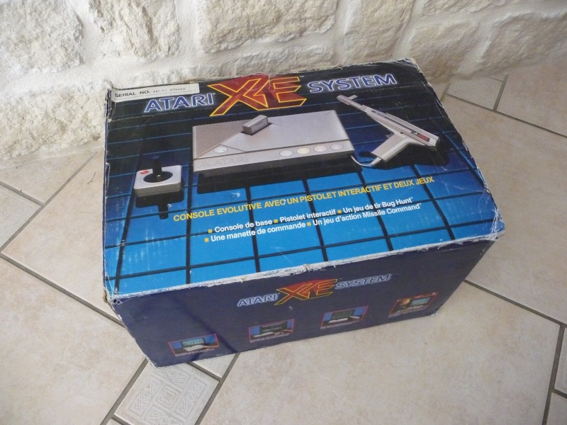 [ESTIM] Atari XE System en boite / Console + lecteur K7 + clavier P1040554