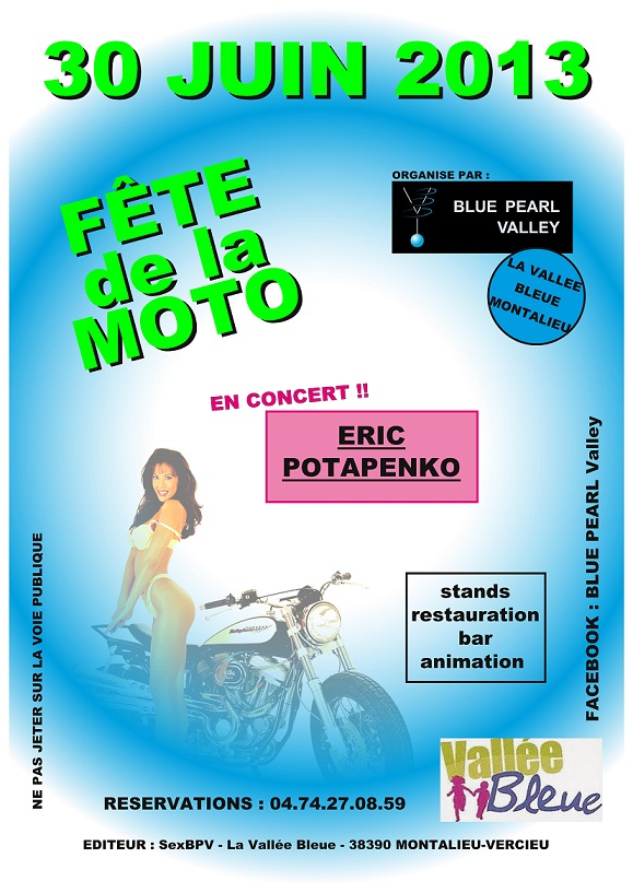 FÊTE de la MOTO à la Vallée Bleue MONTALIEU le 30/06/13 Rassem10