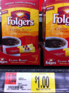 $1.50/1 ANY Folgers Product Coupon = FREE at Walmart + More Screen13