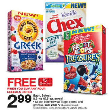 Great Deal on Cereals at Target through 6/22 Screen29