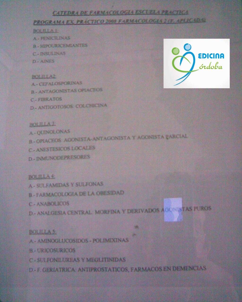 Programa aplicada 2008 Maternidad Nacional (Escuela Práctica) Imagen29