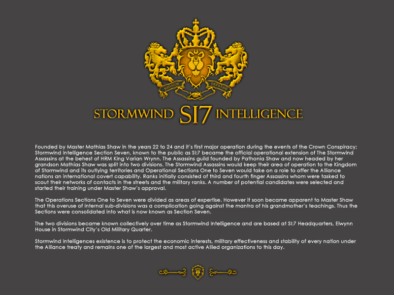 [A-RP] (SI:7) Stormwind Intelligence - Alliance Secret Service Si7_gu18