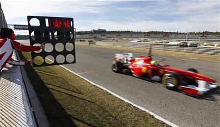 Brasileño Massa soporta peligroso ensayo en su nueva Ferrari Bsie7116