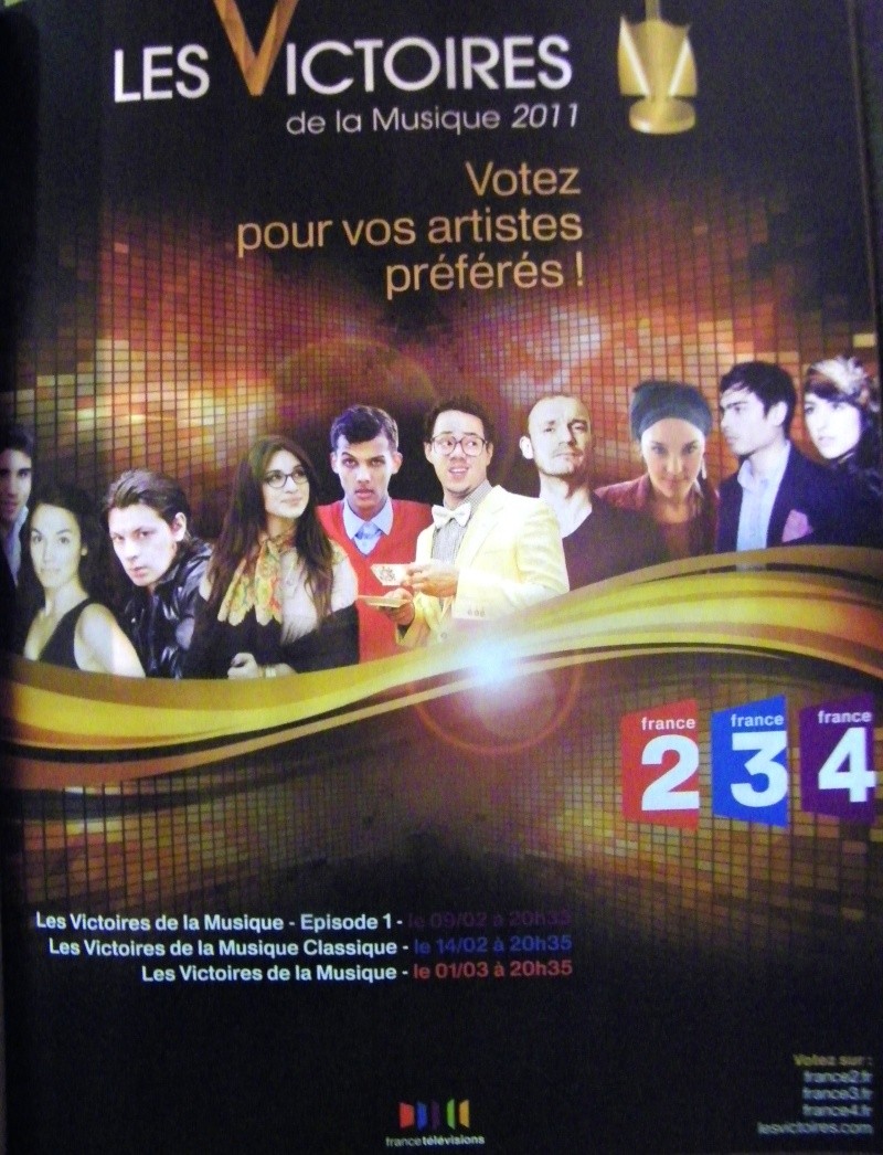 09/02/11 et 01/03/11 Victoires de la musique 100_1410