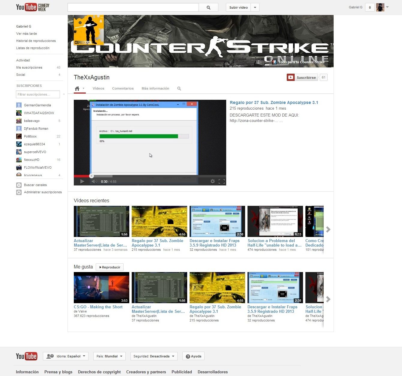 Mi Canal de Youtube sobre Counter-Strike  Captur10