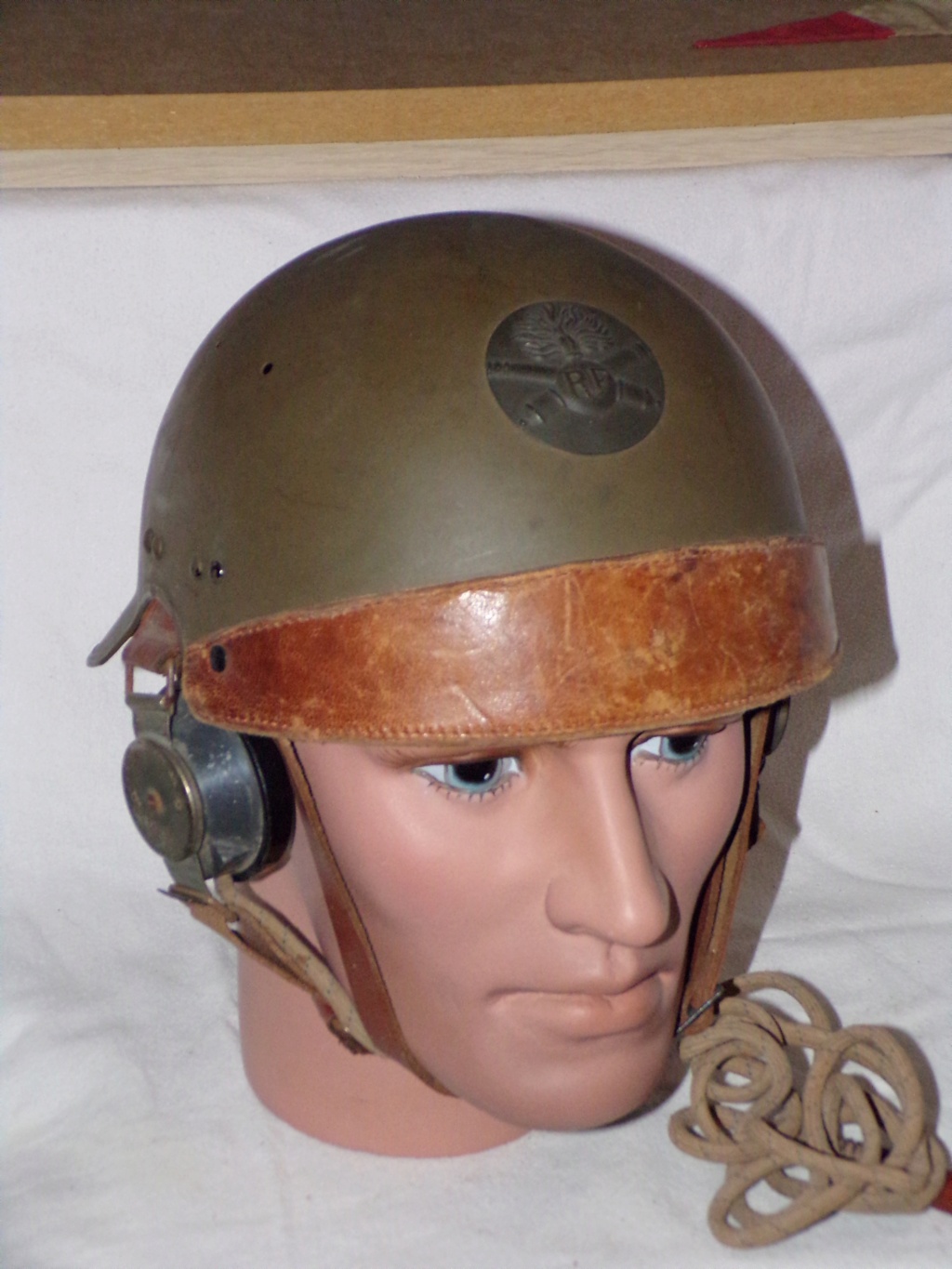 casque DCA modèle 1936 avec écouteurs 100_0412