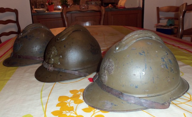 casques 15 kaki chasseur artillerie et infanterie 103_6914