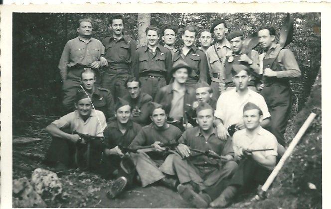 Gendarme à la libération en septembre 1944 Amilca11