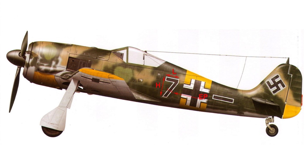 Je cherche 2 décals 7 noir Luftwaffe au 1/32 Trouvé! Focke-11