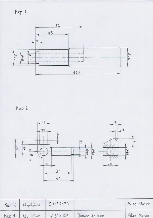 !!! Construction d'un Pilatus P3 2.50m tout bois !!! 0001_110