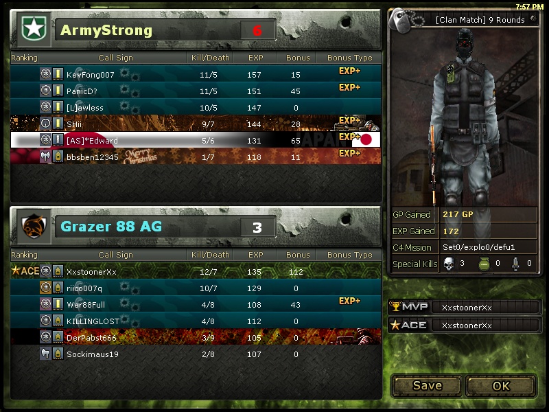 Clan war Feb 23,2011 :DDDDDDD AND February 25, 2011 Crossf21