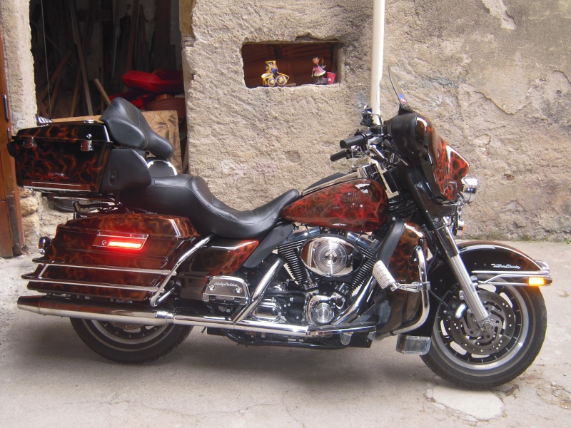 HARLEY - peinture electra glide par aeroseb 91914711