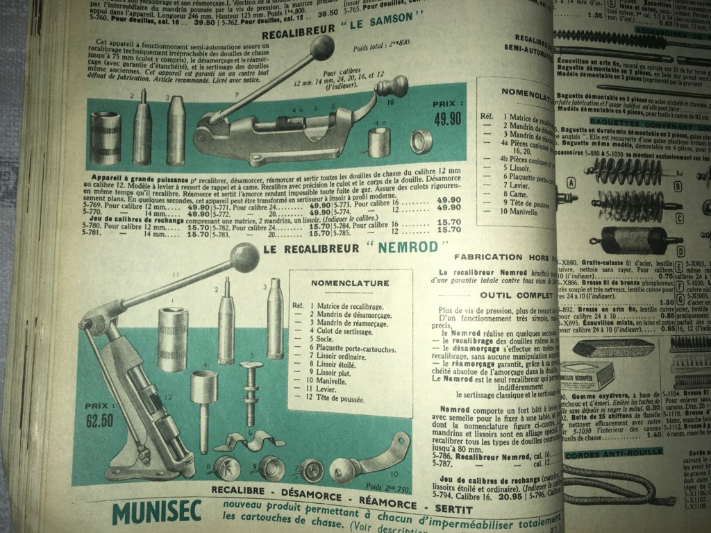 Recalibreur-désamorceur "SAMSON" et "Nemrod" 196710