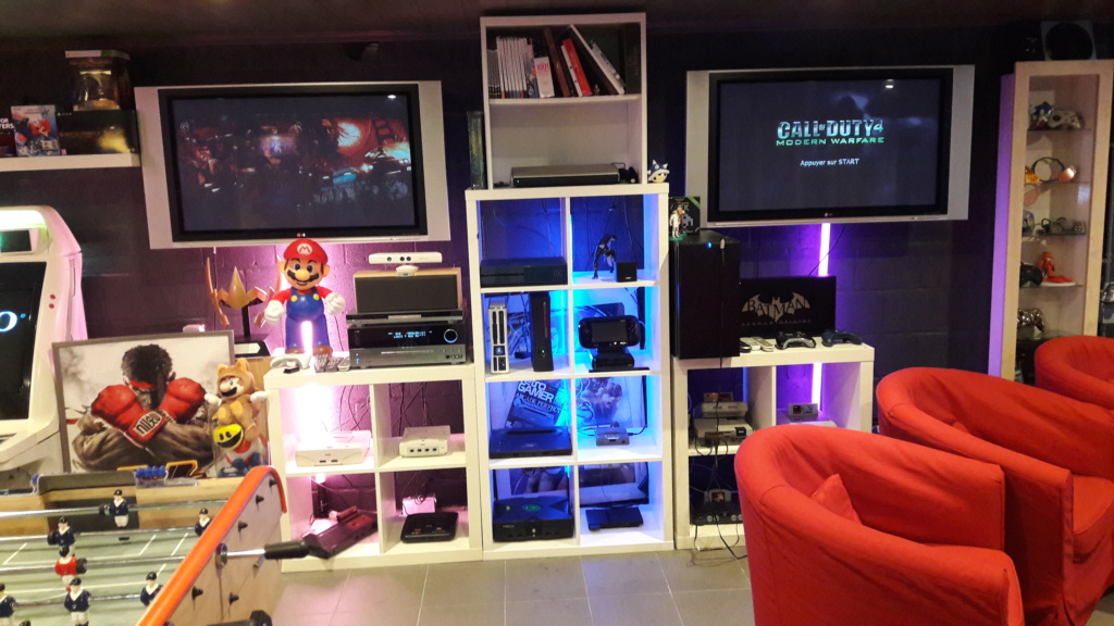 Ma gameroom, arcade et crustacés! 20171010