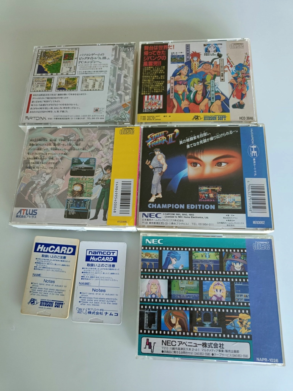 VDS Jeux PC Engine Hu Card er CD ROM (JAP) 28688610