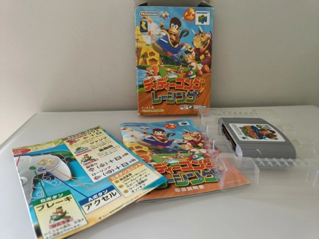 Vends Lot Nintendo 64 JAP Console + jeux (tout en boite) Diddy_10