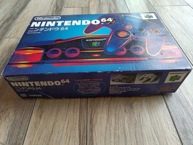 Vends Lot Nintendo 64 JAP Console + jeux (tout en boite) N64_bo10
