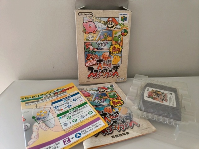 Vends Lot Nintendo 64 JAP Console + jeux (tout en boite) Super_10