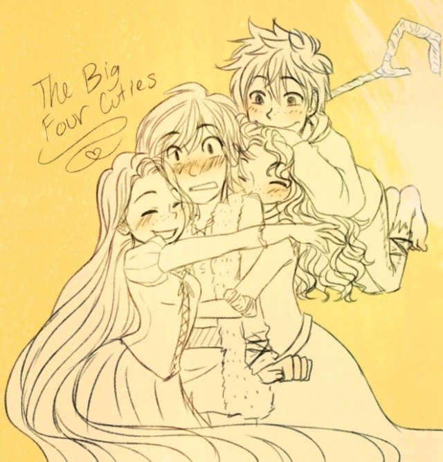 (Fan art) Merida, Rapunzel, Jack et Hiccup - The Big Four - Page 2 Tumblr19