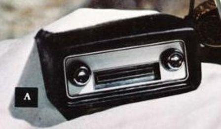 (93) Accessoire: lecteur de cassette 8 pistes pour Mustang 1968 68ford46