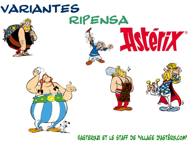 Astérix® les Variantes d'Hier et d'Aujourd'hui [Le Catalogue] Acceui20