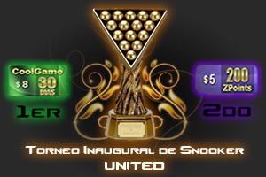 Campeon Torneo Inaugural Snooker United 2013 Trofeo13