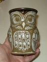 Sgraffito owl mug - Arthur Griffiths? Dscn0318