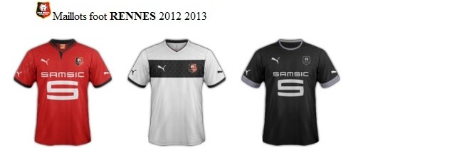Les nouveaux maillots - saison 2012-2013 Rennes10