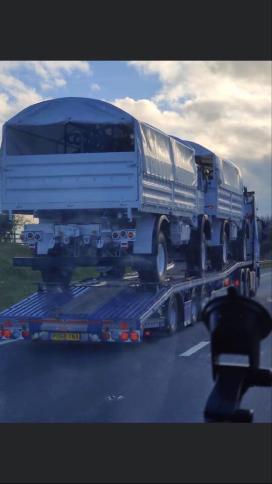 Is it true the military are assembling at the Unibol in big Coronavirus trucks? Eb437f10