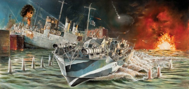 Cruel seas raid sur ST Nazaire opération chariot 114