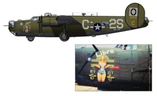 Combat box WWII Wings of war B24-3111