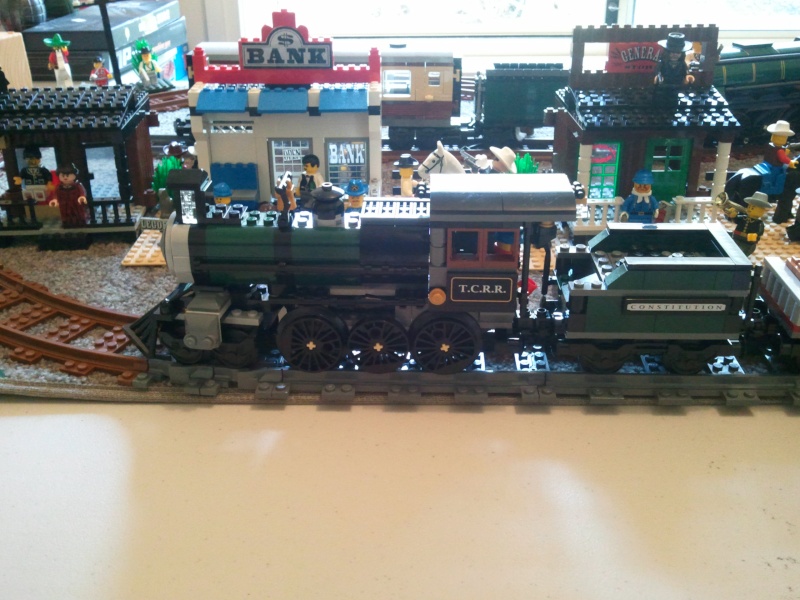 My little Wild West town with Constitution Train Photo010