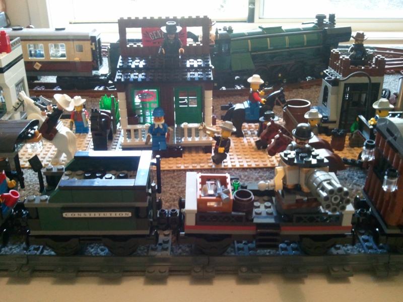 My little Wild West town with Constitution Train Photo011