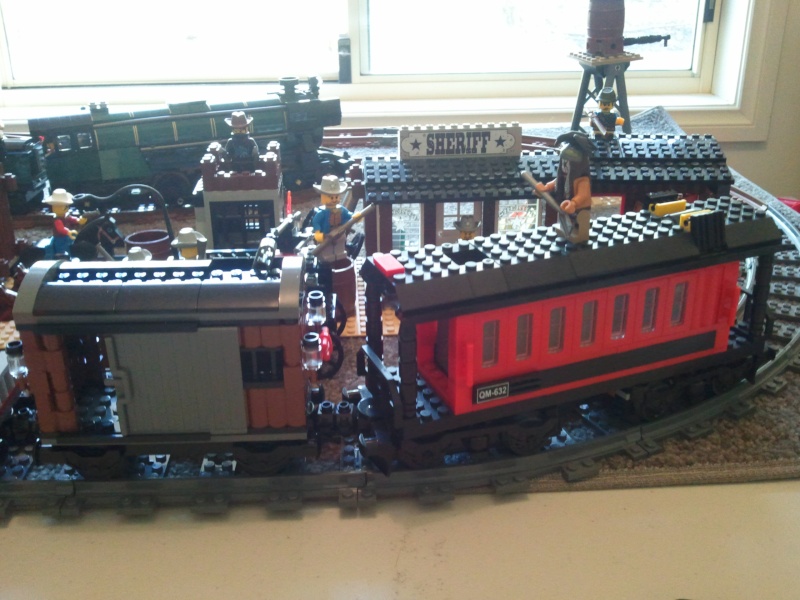 My little Wild West town with Constitution Train Photo012