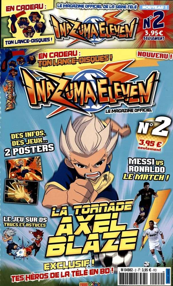 Magazine inazuma eleven n°2 Mag10