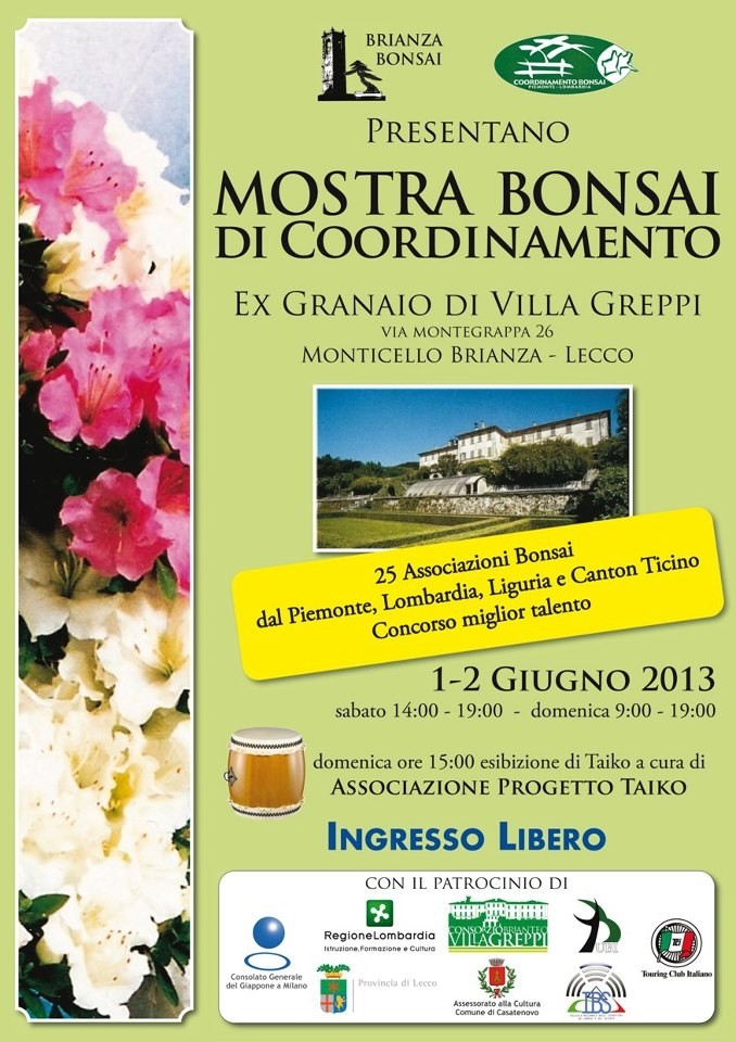 XV Mostra Bonsai di Coordinamento a Monticello Brianza-Villa Greppi Locand11