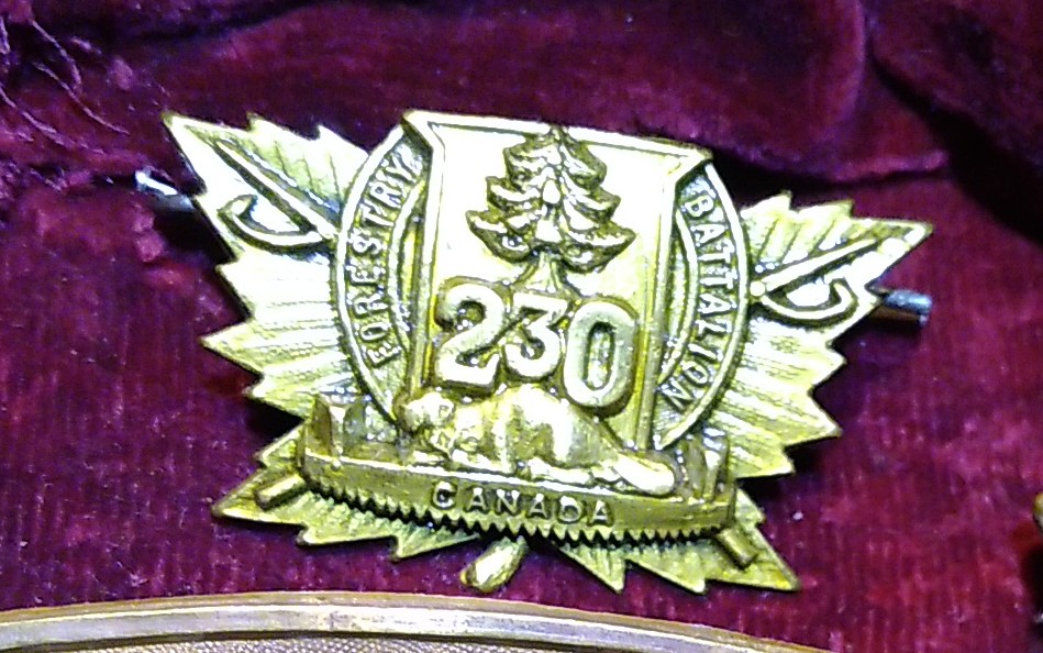 CANADA : les insignes des bataillons canadiens français  20200425