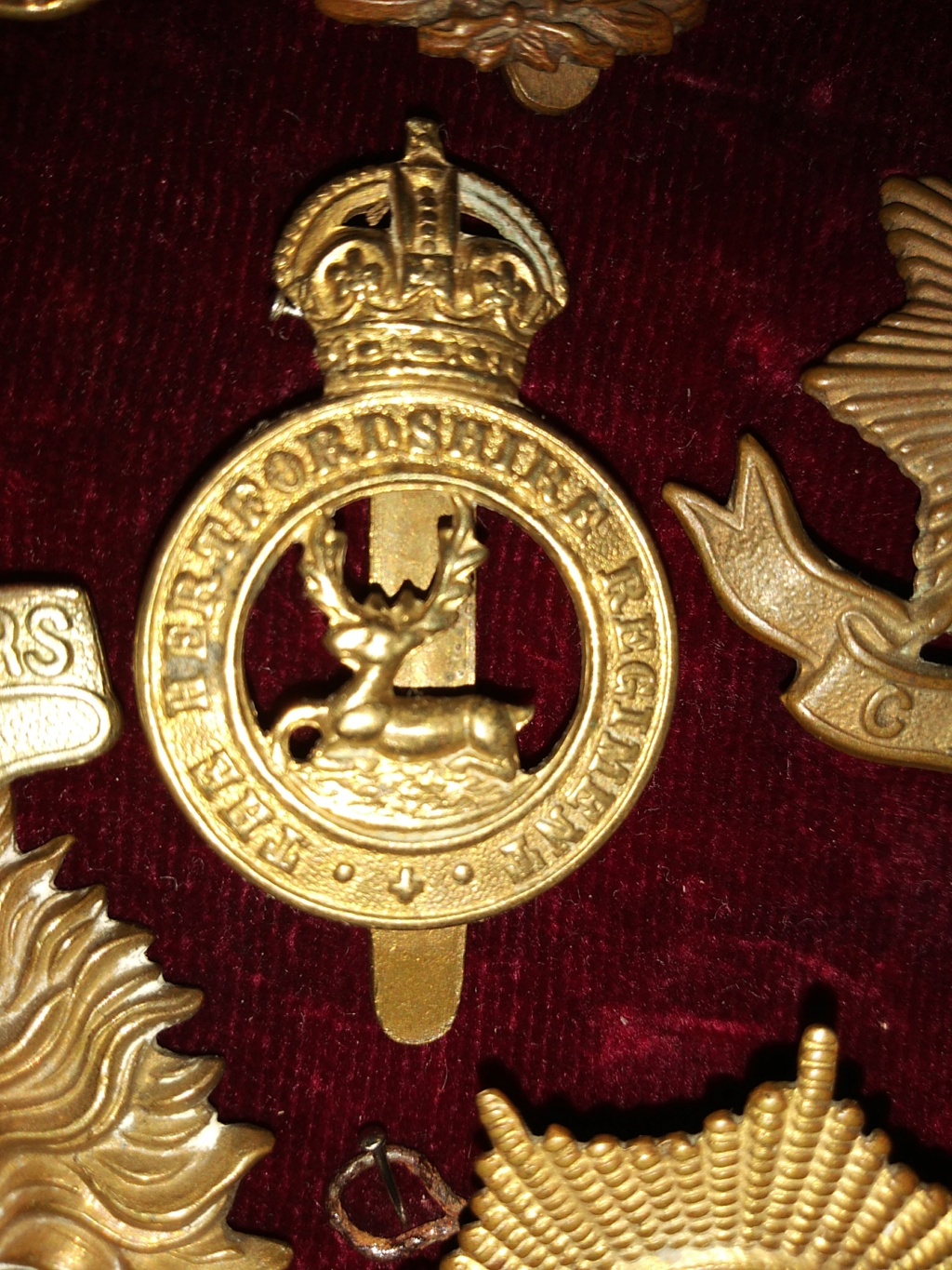 Cap Badge, les marquages fabricants & attribué.  20210323