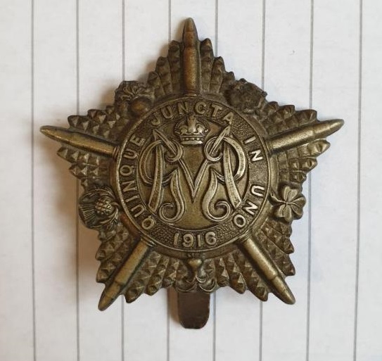 cap badge guard machine gun Mgm110