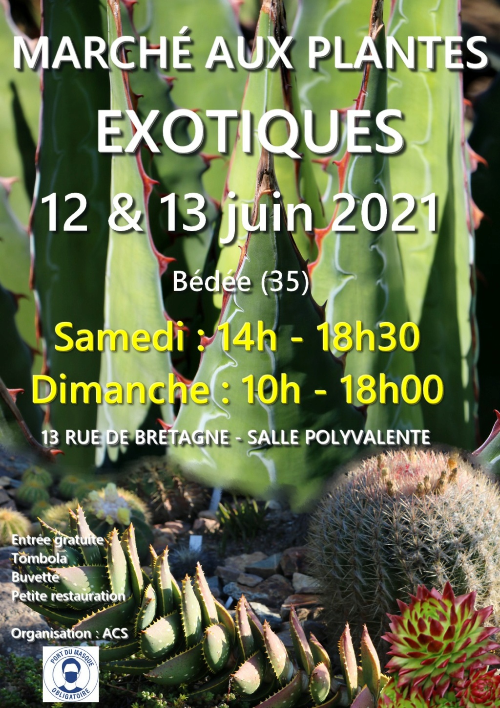 marcher aux plantes exotiques de Bédée  (35) 18716311