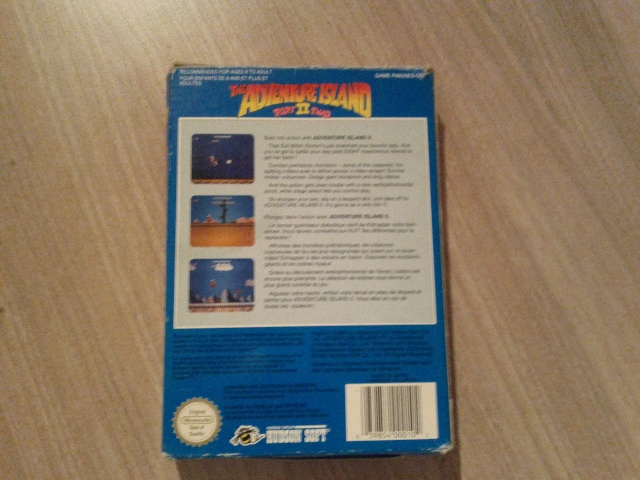 (est) adventure island part II, nes, complet Img_2024