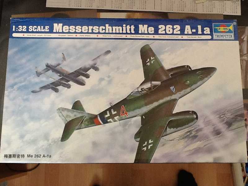 Messerschmitt Me 262 A-1a Trumpeter 1:32 K800_i10