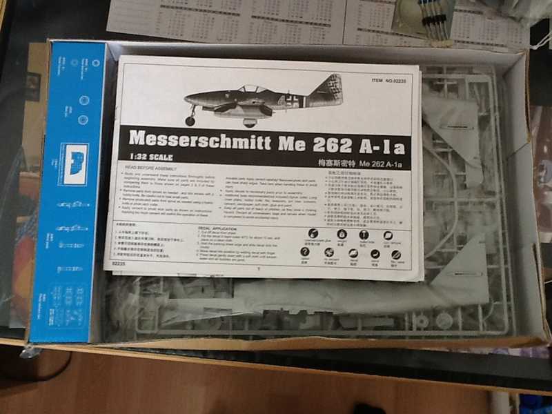 Messerschmitt Me 262 A-1a Trumpeter 1:32 K800_i11