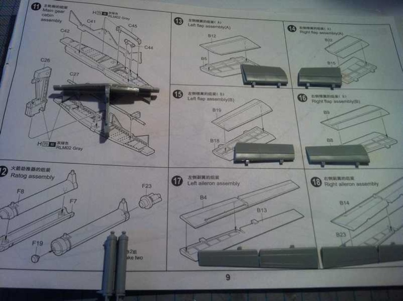 Messerschmitt Me 262 A-1a Trumpeter 1:32 K800_k13