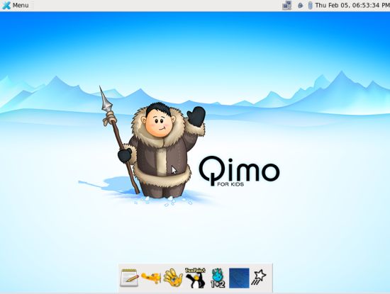 Qimo4kids توزيعة جديدة من اللينوكس خاصة للاطفال Qimoli10