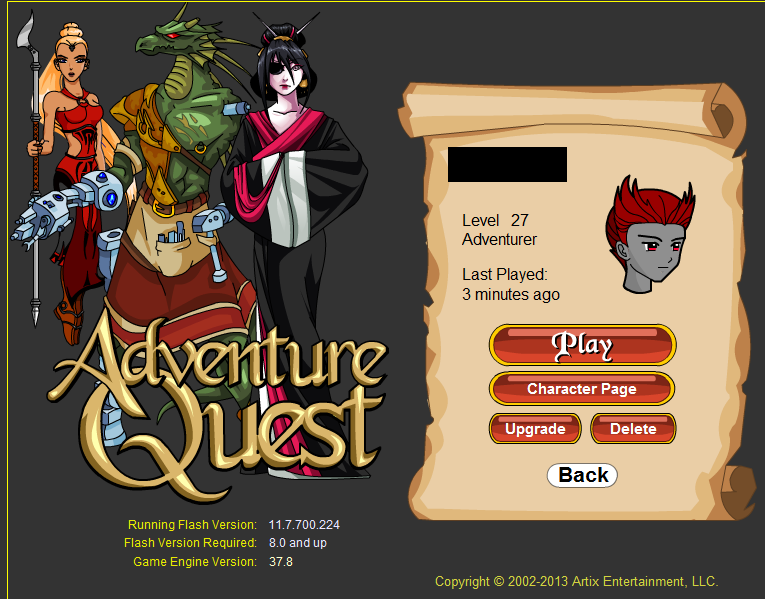 Adventure quest... Aq311