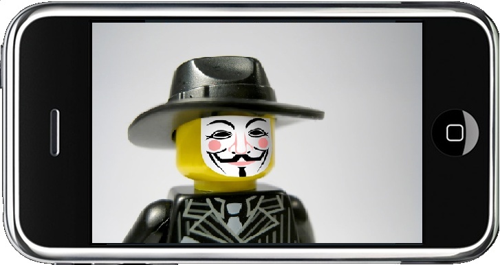 Avatar Iphone avec personnage Lego Anonym11