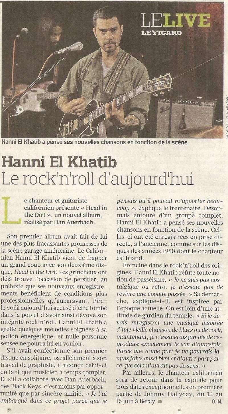 Hanni El Khatib en concert en 1ère partie de Johnny Hallyday à Bercy 00112