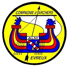 Evreux (27), Compagnie des Archers Alm Evreux Logo_c10
