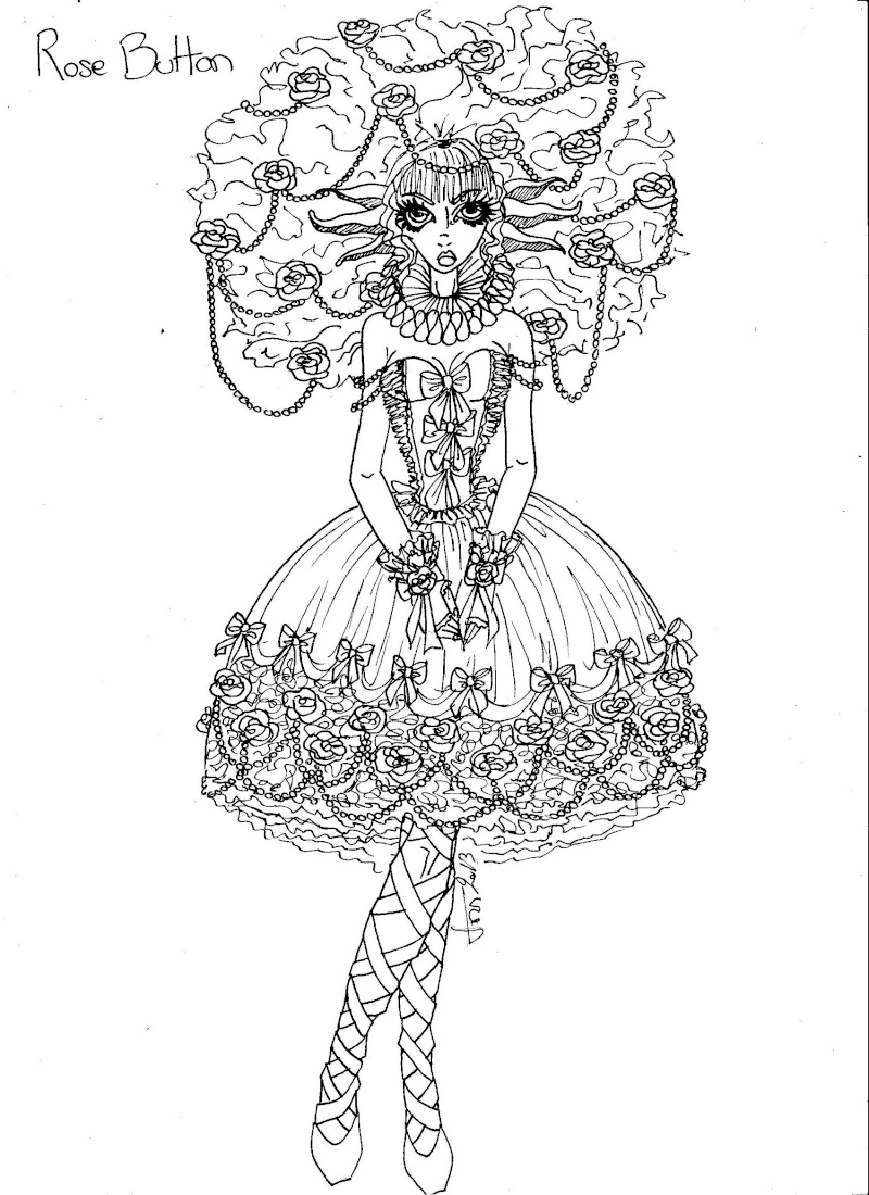 Spaceship-lolita Flora From secret Garden (essai face up P6) - Page 3 Rose_b10
